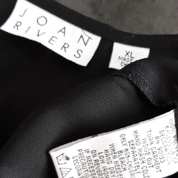 Joan Rivers Sheer Embroidered Topper - Picture 5 of 5